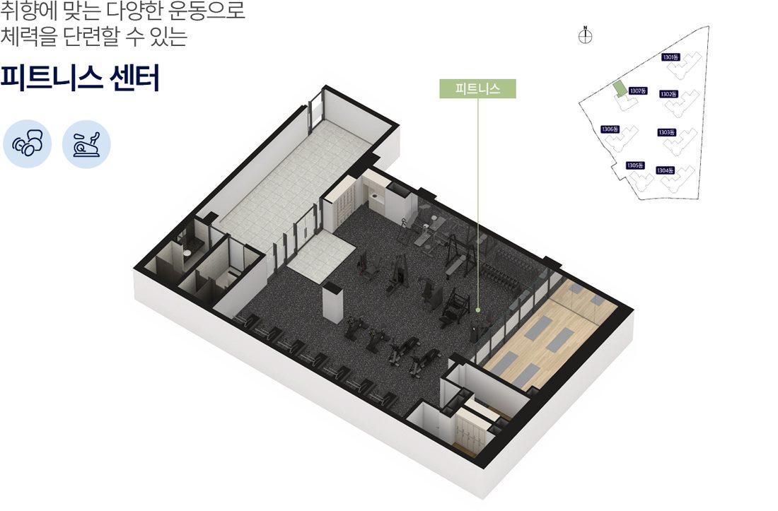 커뮤니티, 피트니스 센터